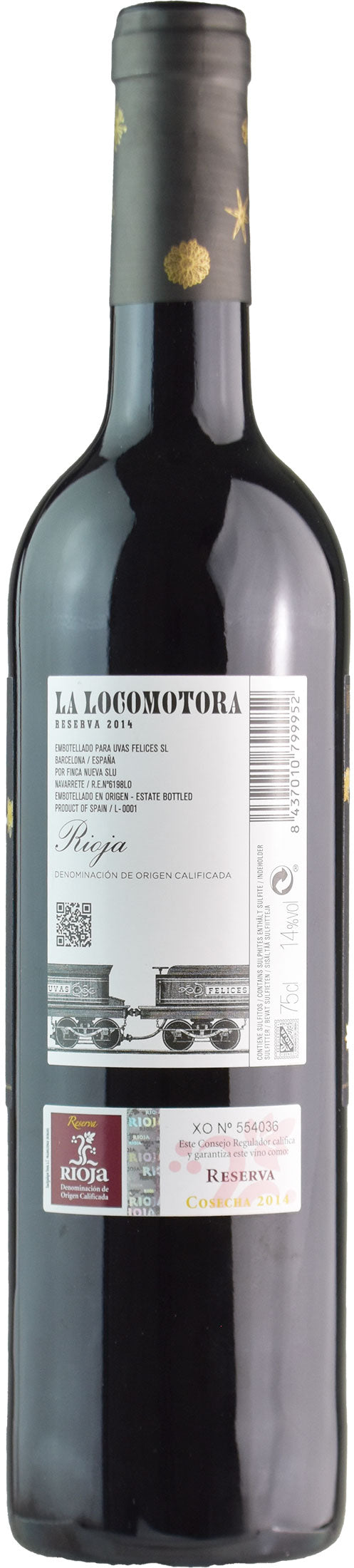 La Locomotora Rioja Reserva 2014