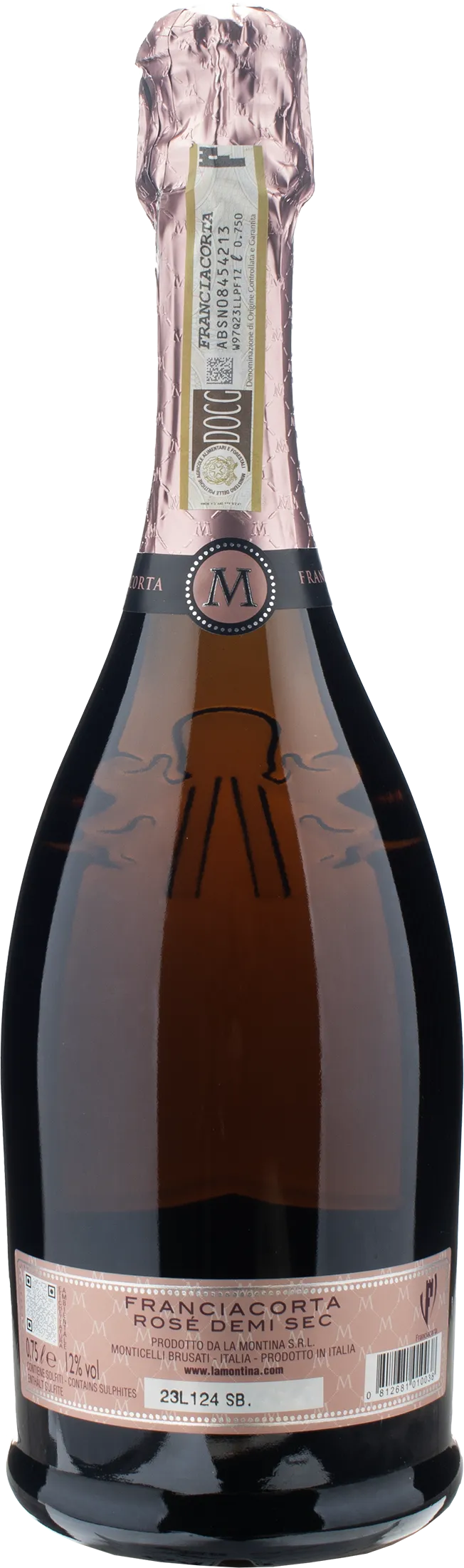 La Montina Franciacorta Rosè Demi Sec