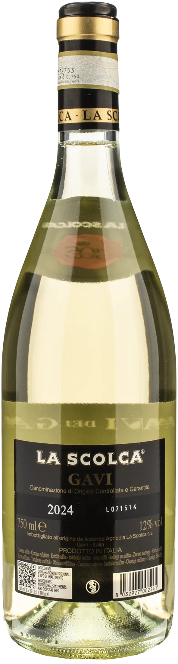 La Scolca Gavi dei Gavi Etichetta Nera Bianco Secco 2024