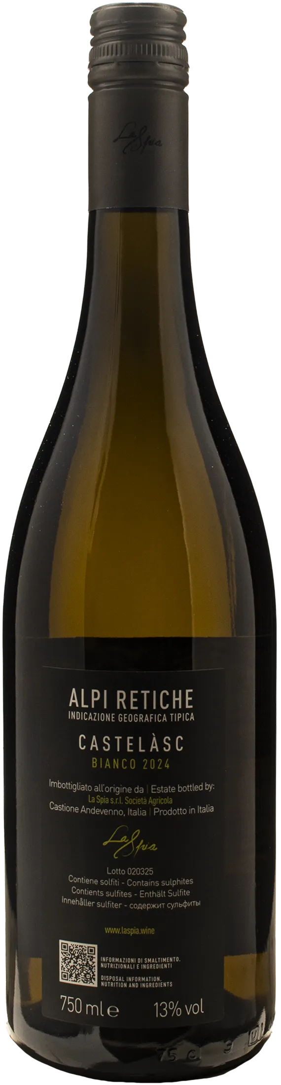 La Spia Alpi Retiche Bianco Catelasc 2024