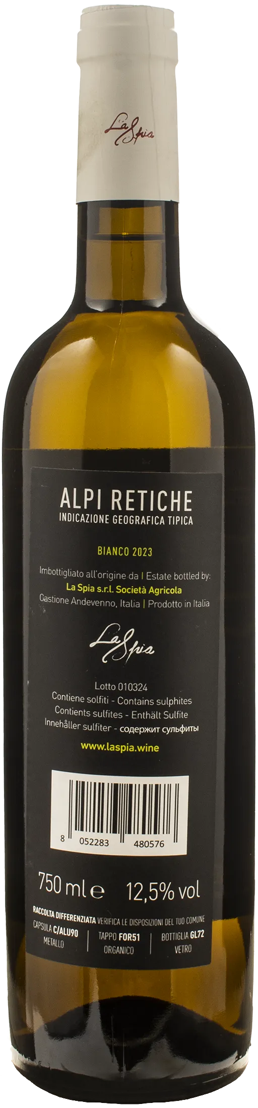 La Spia Alpi Retiche Chiavennasca Bianco 2023