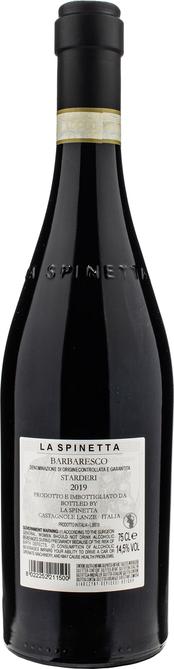 La Spinetta Barbaresco Starderi Vursu 2019