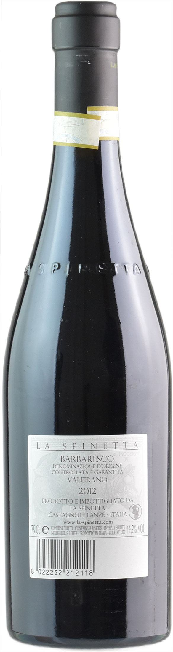 La Spinetta Barbaresco Valeirano 2012