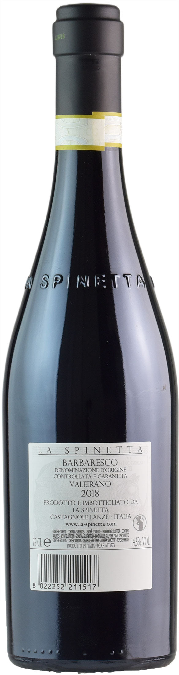 La Spinetta Barbaresco Valeirano 2018