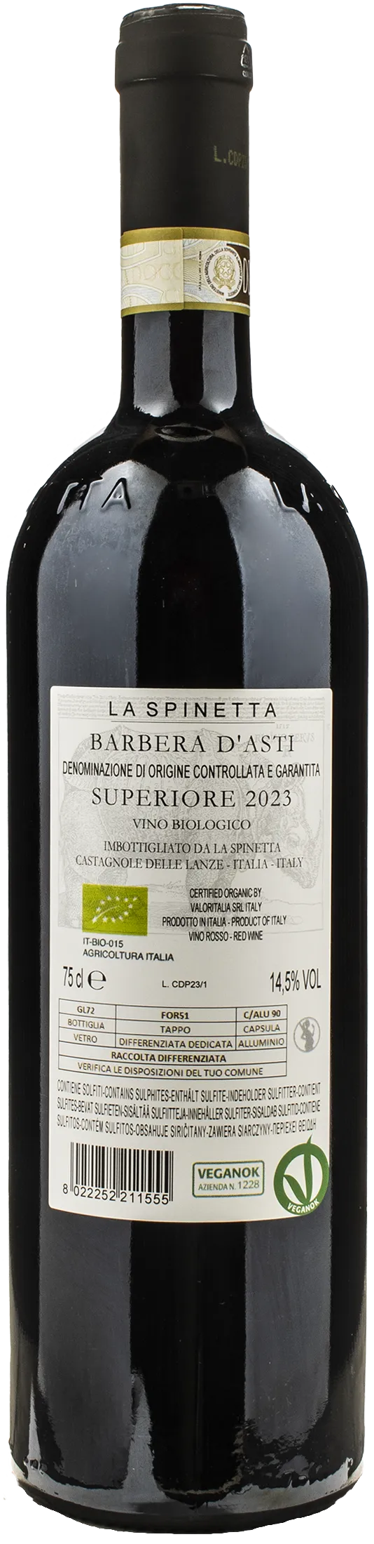 La Spinetta Barbera d'Asti Superiore Ca di Pian 2023