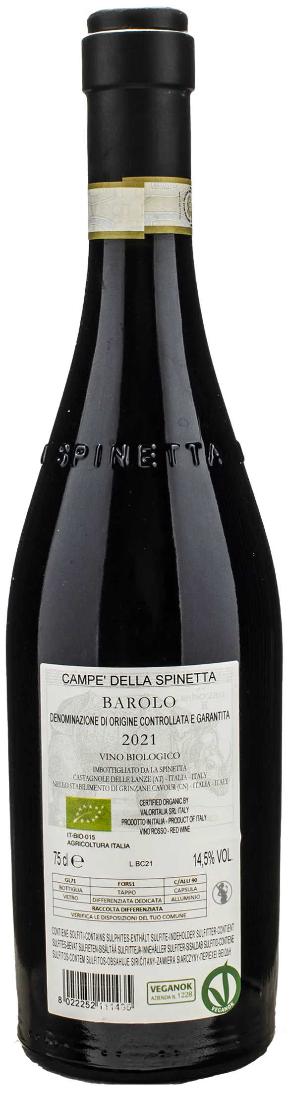 La Spinetta Barolo Campe Vursu 2021