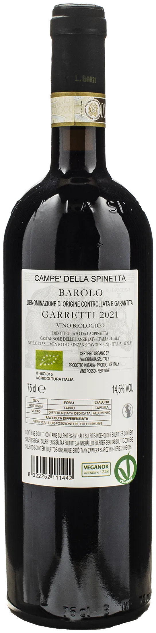 La Spinetta Barolo Garretti 2021