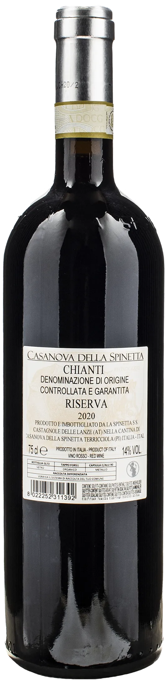 La Spinetta Casanova Chianti Riserva 2020