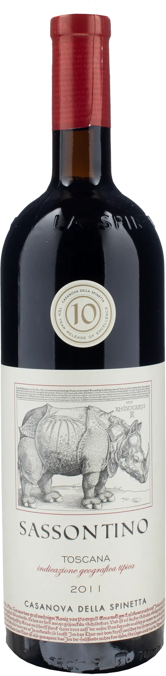La Spinetta Sassontino Toscana Sangiovese Rosso 2011