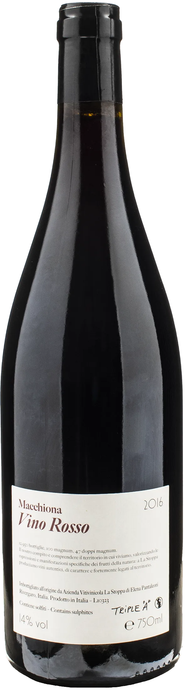 La Stoppa Macchiona 2016