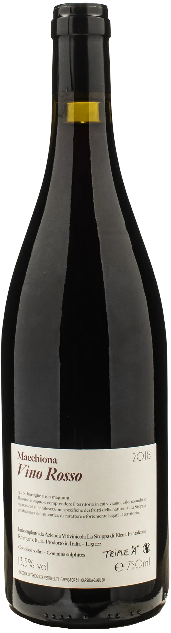 La Stoppa Macchiona 2018