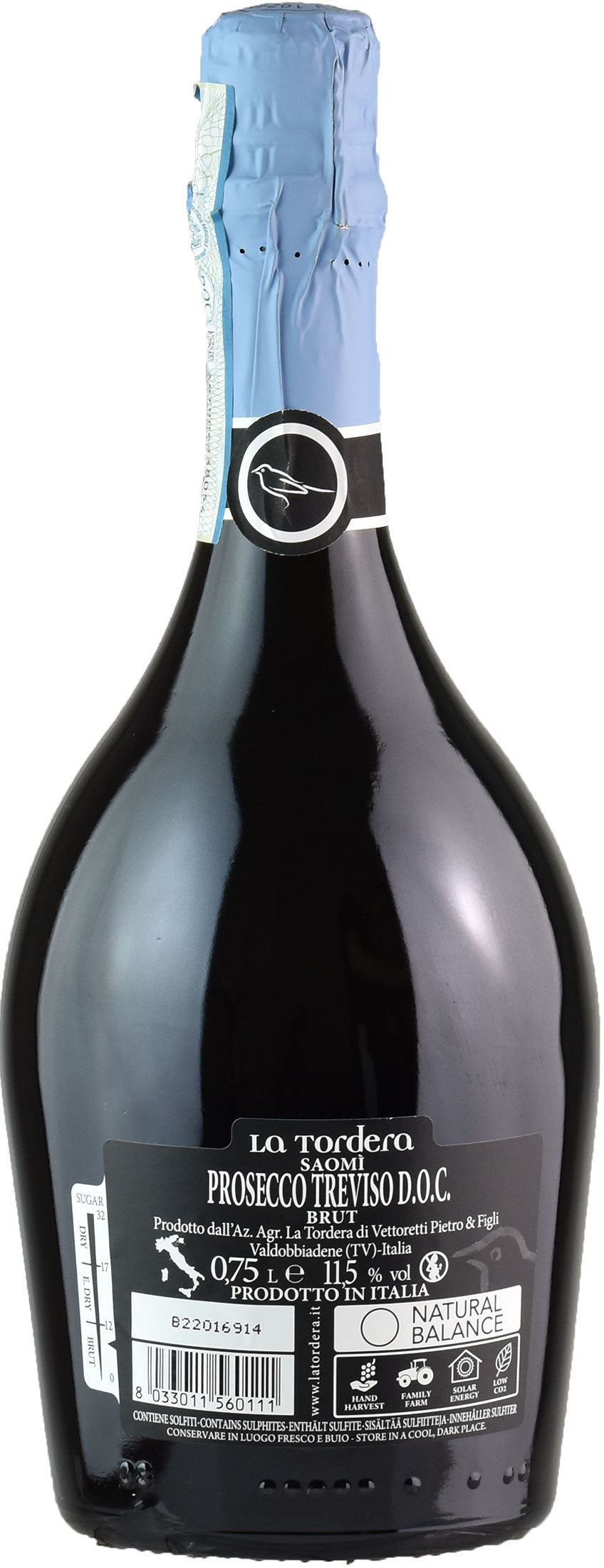 La Tordera Prosecco Treviso Saomi Brut 2020