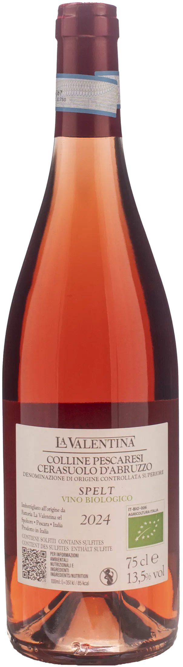 La Valentina Cerasuolo d'Abruzzo Spelt 2024