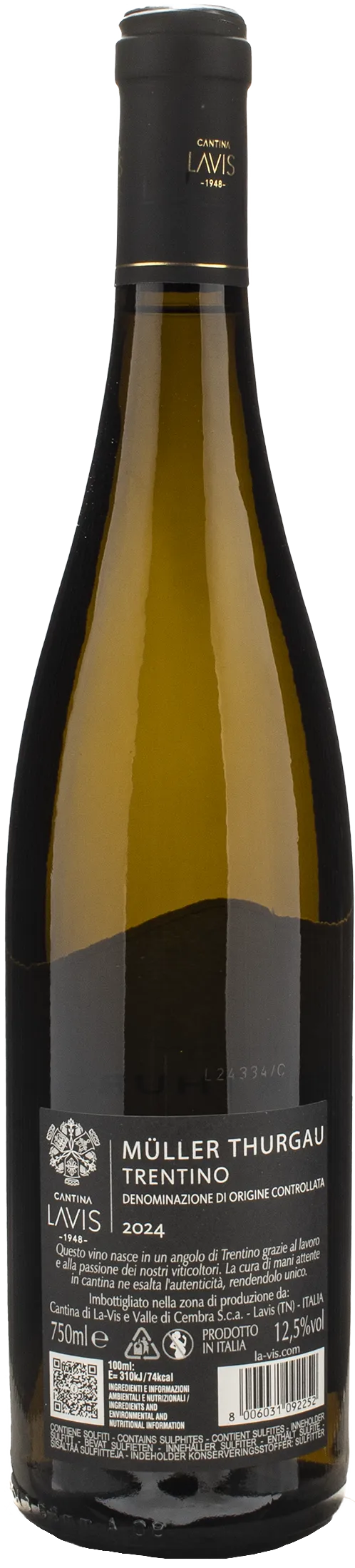 La Vis Muller Thurgau 2024