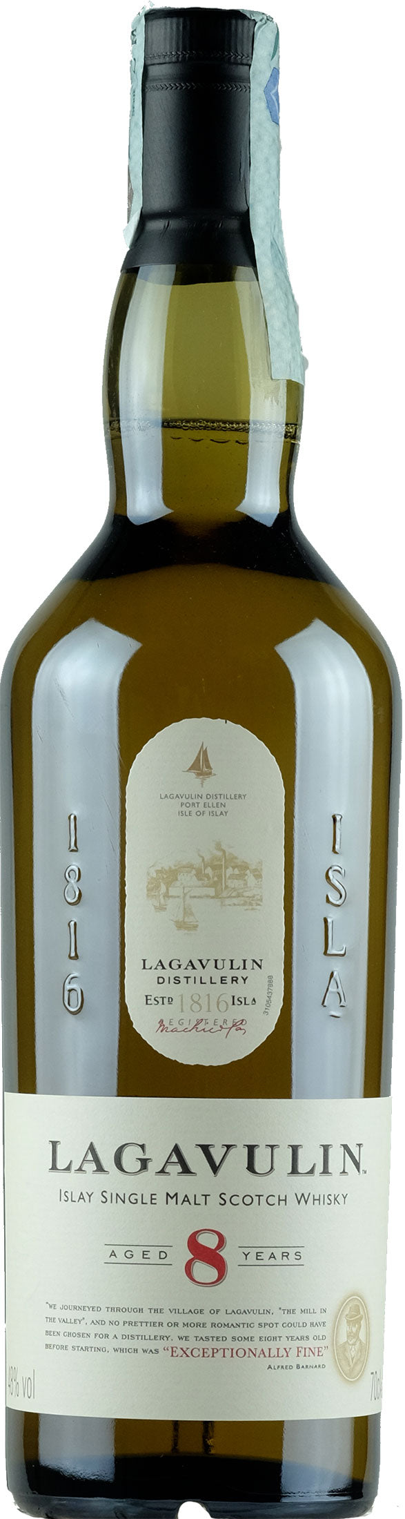 Lagavulin 8 Year Old Islay Single Malt Scotch Whisky 70cl | XtraWine