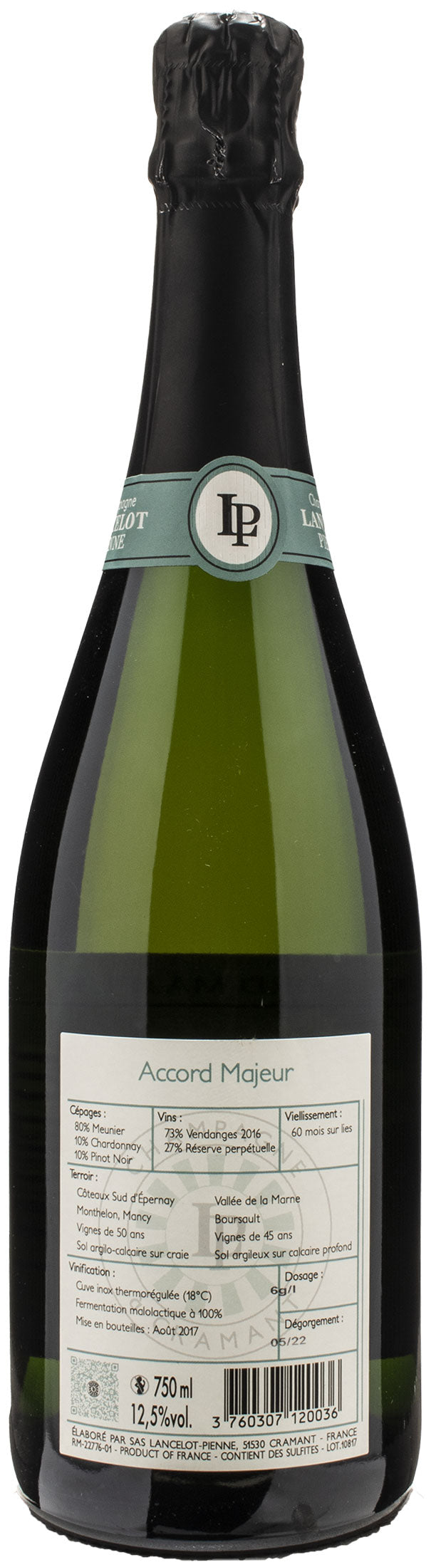 Lancelot Pienne Champagne Accord Majeur Assemblage Brut