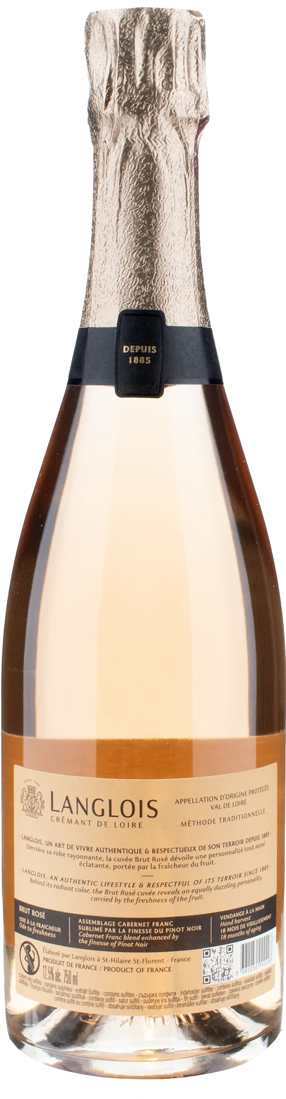 Langlois Cremant de Loire Rosè Brut