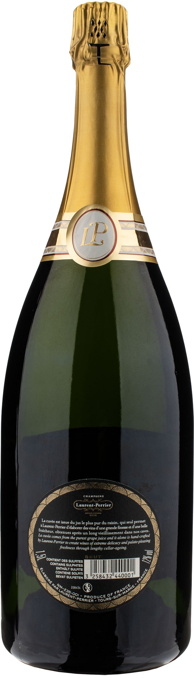 Laurent Perrier Champagne La Cuvee Brut Magnum