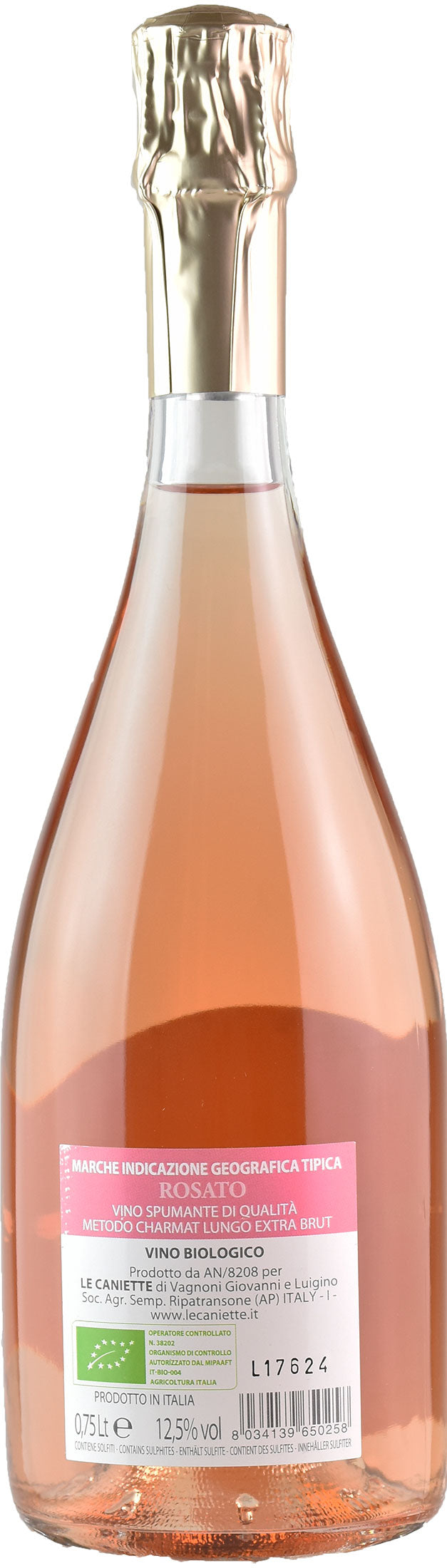 Le Caniette Sinopia Spumante Rosato Extra Brut