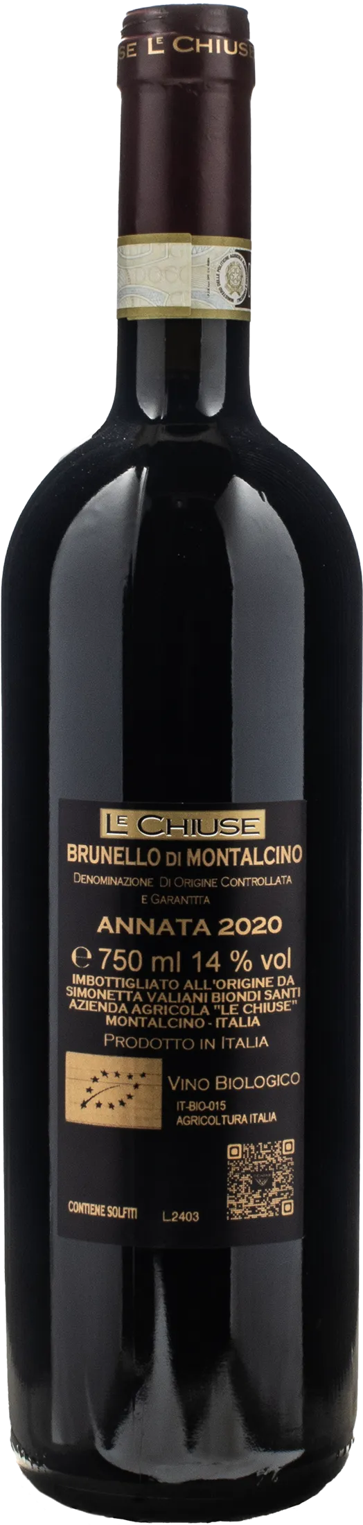 Le Chiuse Brunello di Montalcino 2020