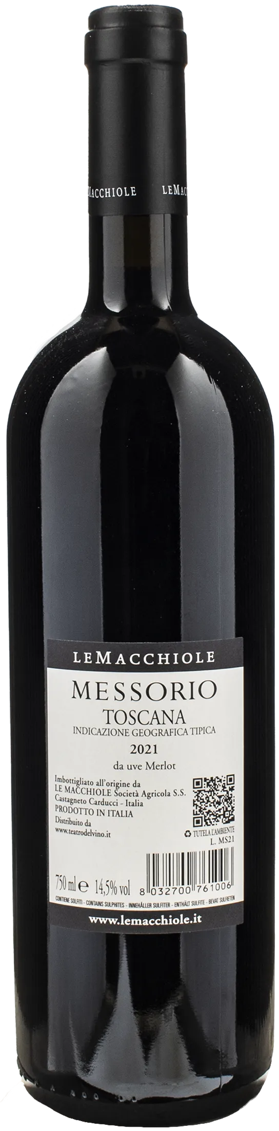 Le Macchiole Messorio 2021
