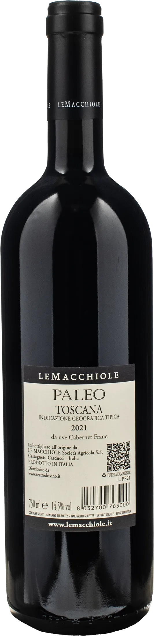 Le Macchiole Paleo Rosso 2021