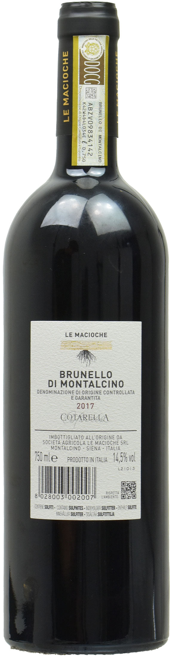 Le Macioche Brunello di Montalcino 2017