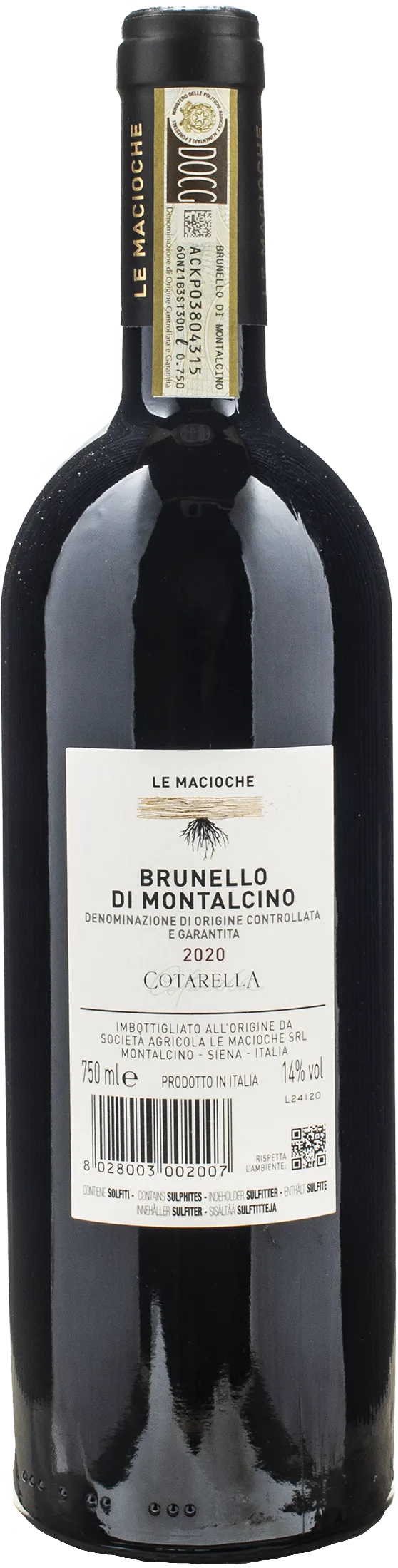 Le Macioche Brunello di Montalcino 2020