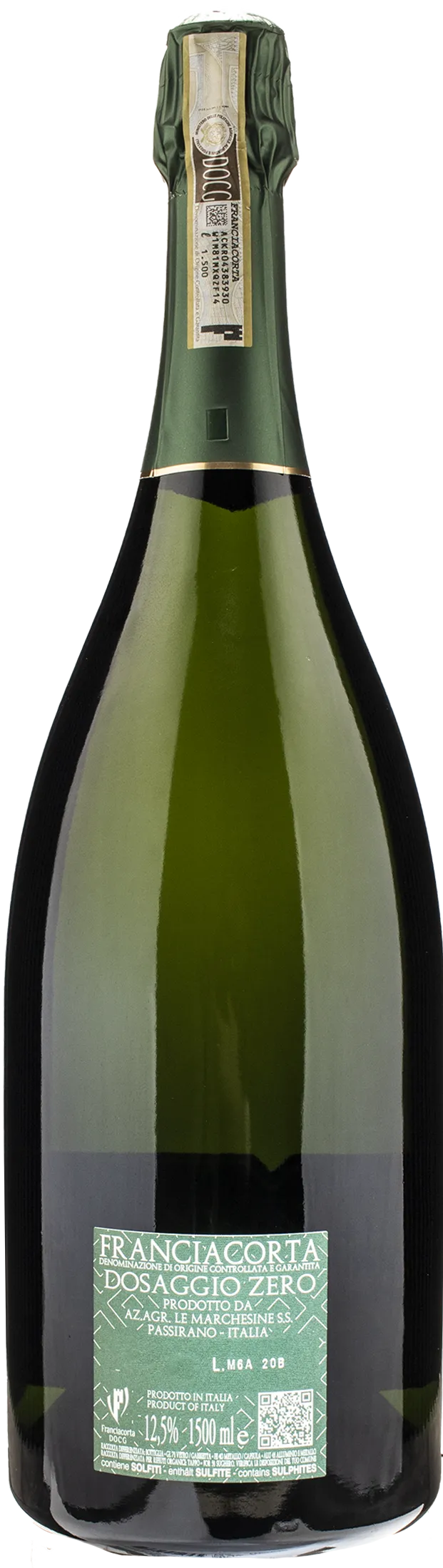Le Marchesine Franciacorta Audens Dosaggio Zero Magnum