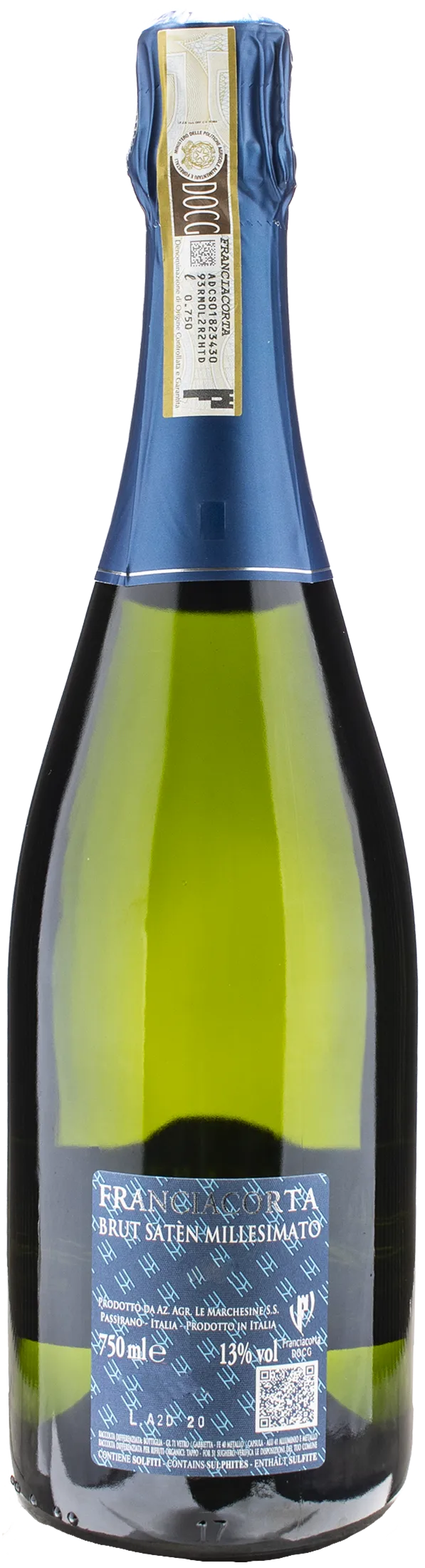 Le Marchesine Franciacorta Brigantia Brut Saten Millesimato 2020