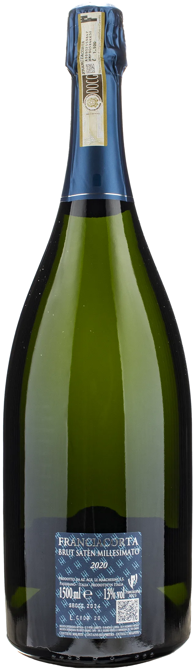 Le Marchesine Franciacorta Brut Saten Brigantia Millesimato Magnum 2020