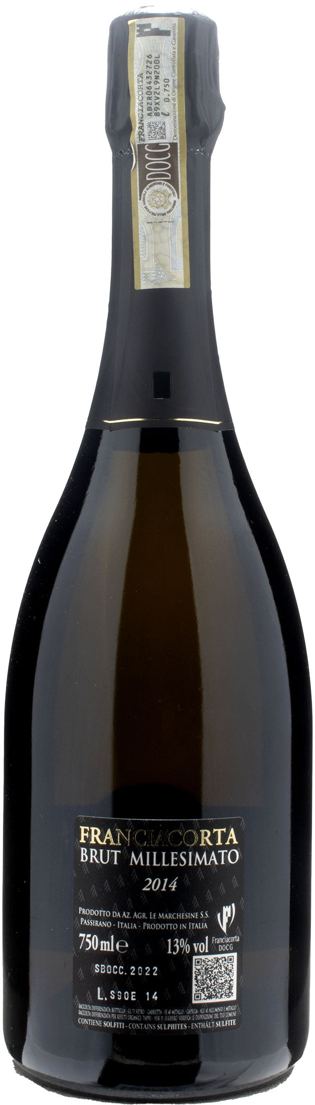 Le Marchesine Franciacorta Esus Brut Millesimato 2014