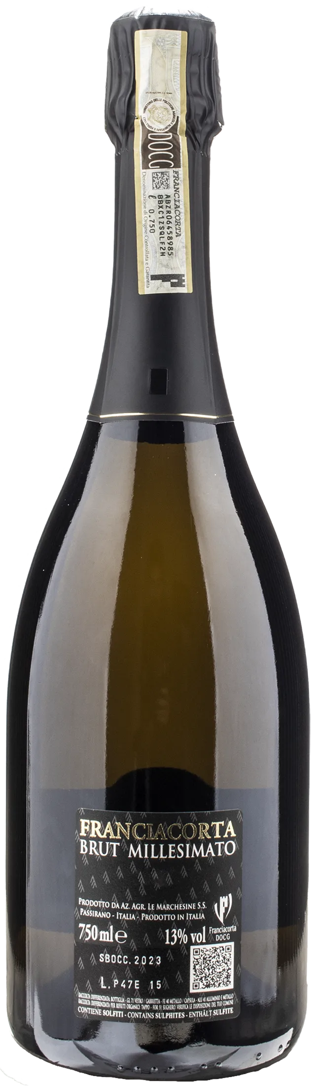 Le Marchesine Franciacorta Esus Brut Millesimato 2015
