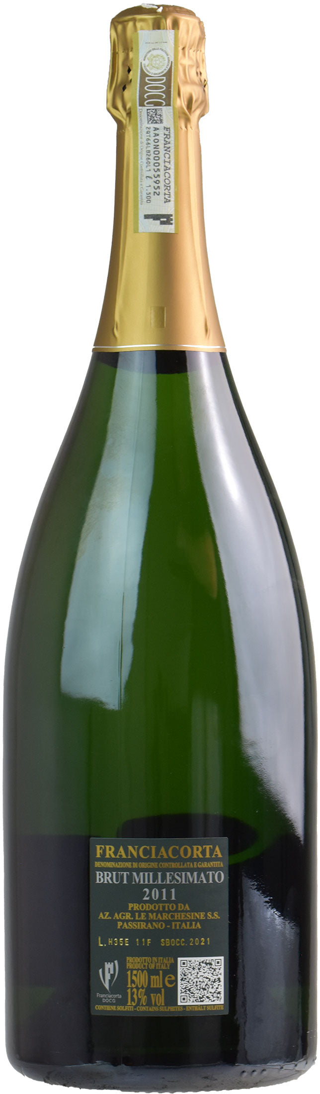 Le Marchesine Franciacorta Secolo Novo Brut Millesimato Magnum 2011