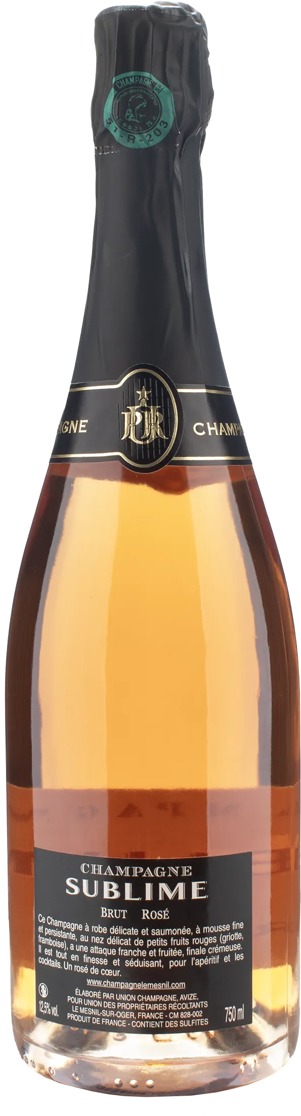 Le Mesnil Champagne Grand Cru Rosè Brut Sublime