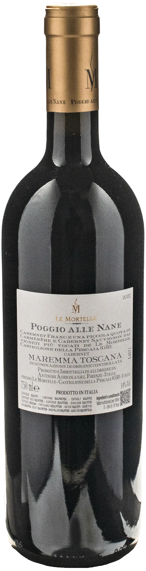 Le Mortelle Maremma Toscana Poggio alle Nane 2022