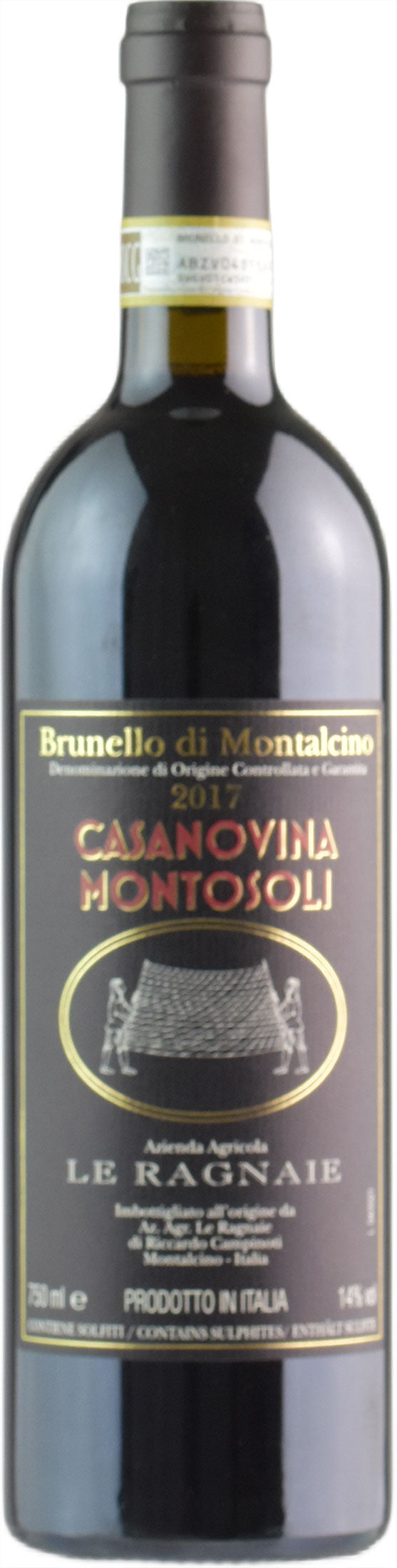 Le Ragnaie Brunello Montalcino Casanovina Montosoli 2017