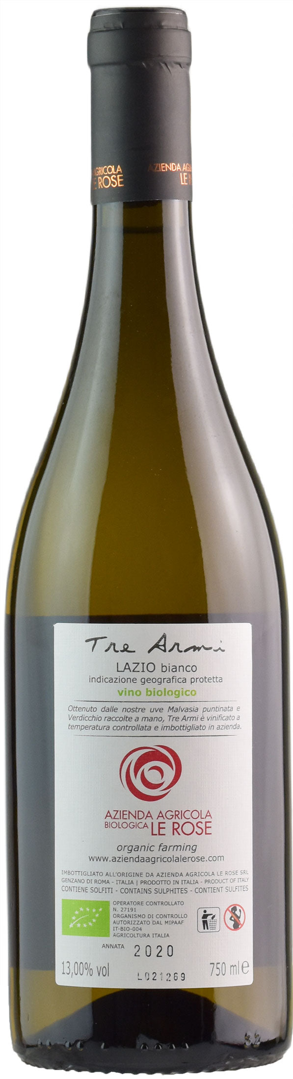 Le Rose Tre Armi Bianco 2020
