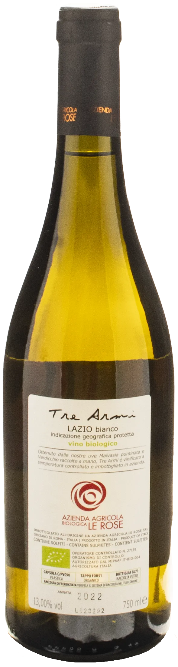 Le Rose Tre Armi Bianco 2022