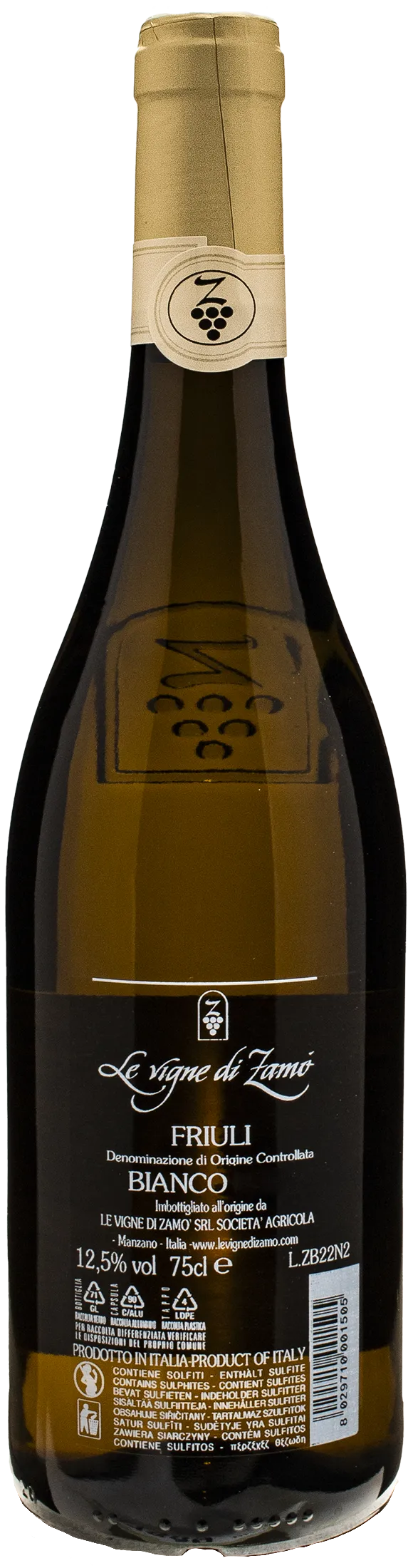 Le Vigne di Zamò Bianco 2022