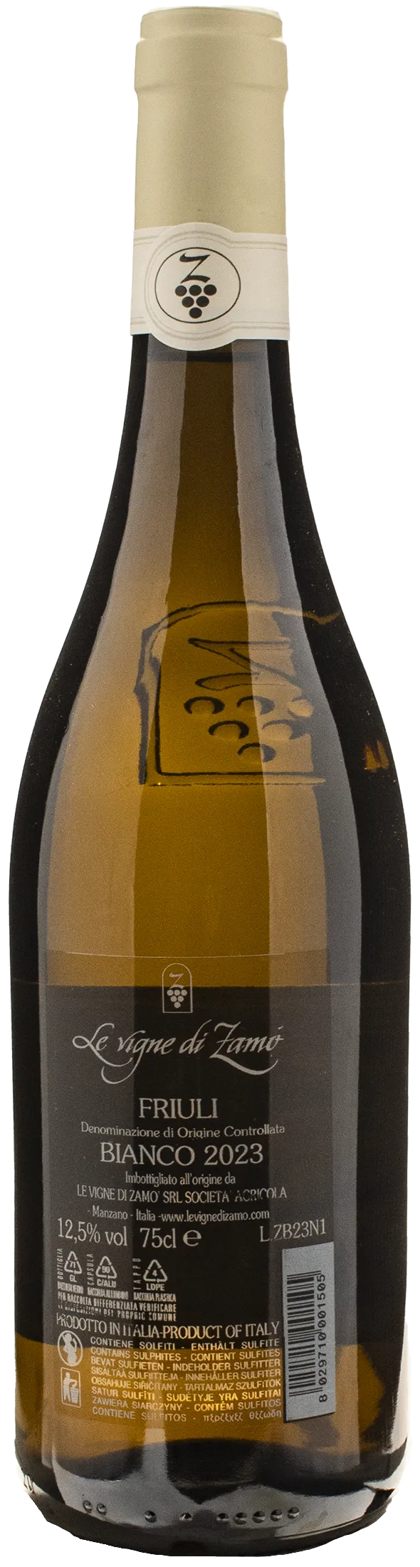 Le Vigne di Zamo Bianco 2023