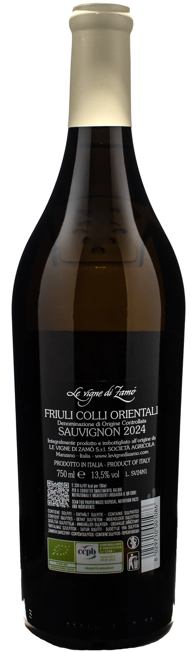 Le Vigne di Zamo Friuli Colli Orientali Sauvignon 2024