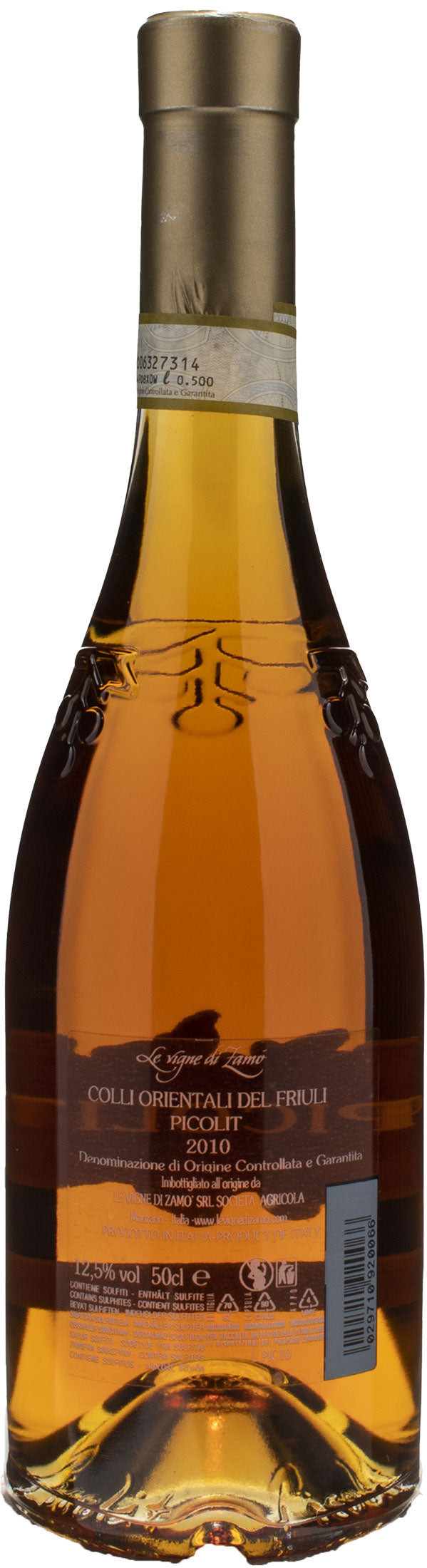 Le Vigne di Zamo Picolit 0.5L 2010