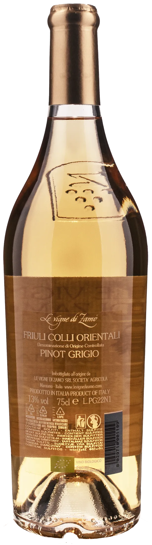 Le Vigne di Zamo Pinot Grigio Ramato 2023