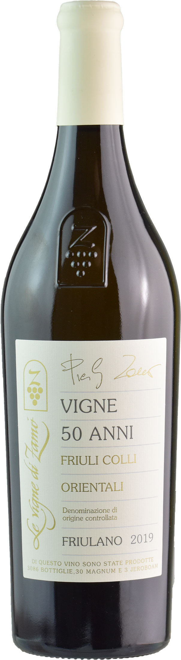 Le Vigne di Zamò Vigne 50 anni Friulano 2019