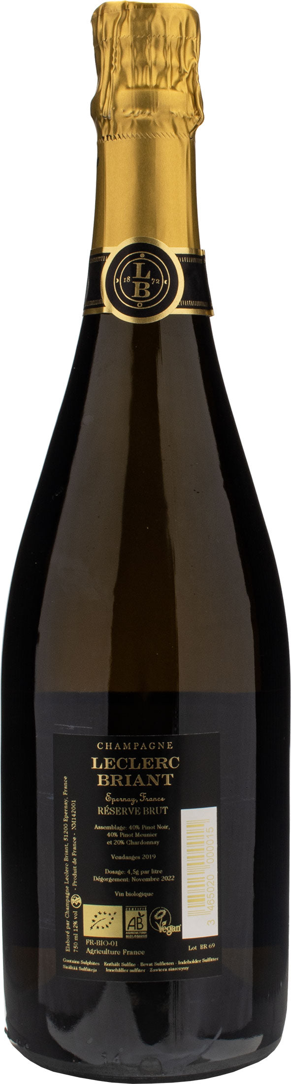 Leclerc Briant Champagne Brut Reserve
