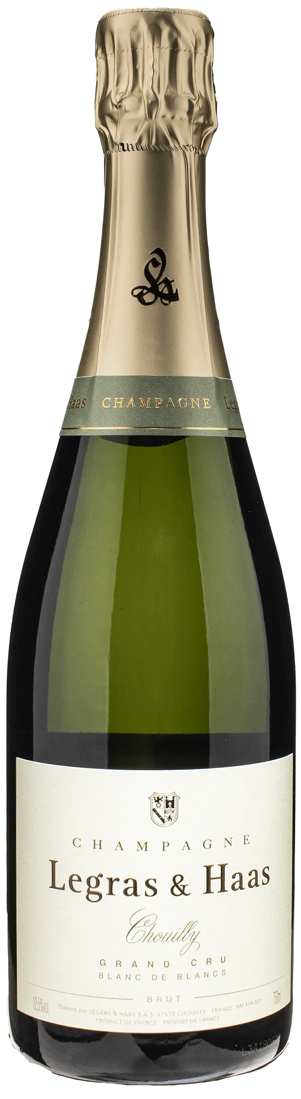 Legras & Haas Champagne Grand Cru Blanc de Blancs Brut