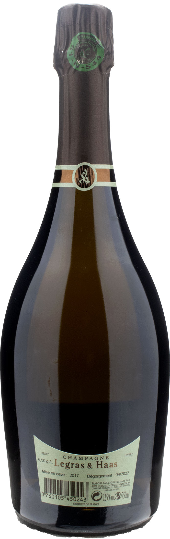 Legras & Haas Champagne Grand Cru Exigence N 10 Brut