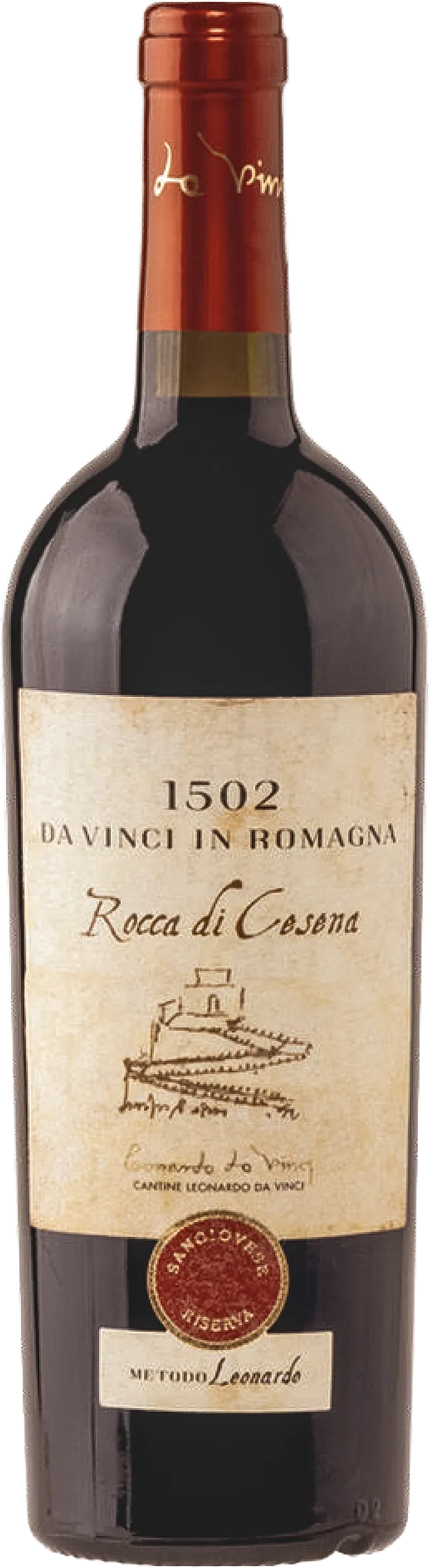 Leonardo da Vinci 1502 Sangiovese Superiore Rocca di Cesena Riserva 2022