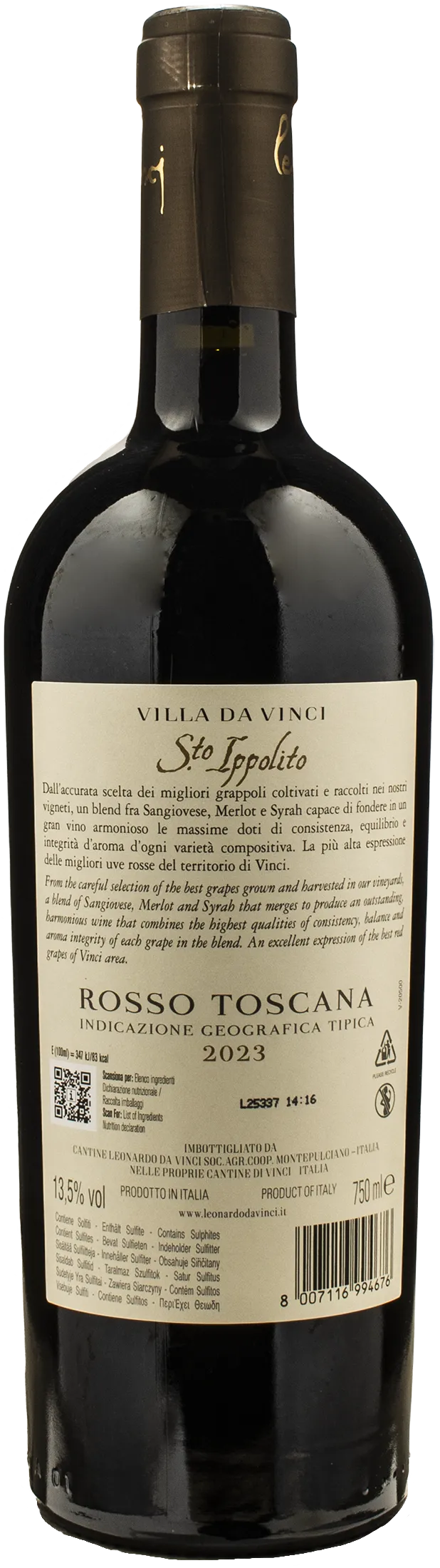 Leonardo da Vinci Villa da Vinci Santo Ippolito 2023